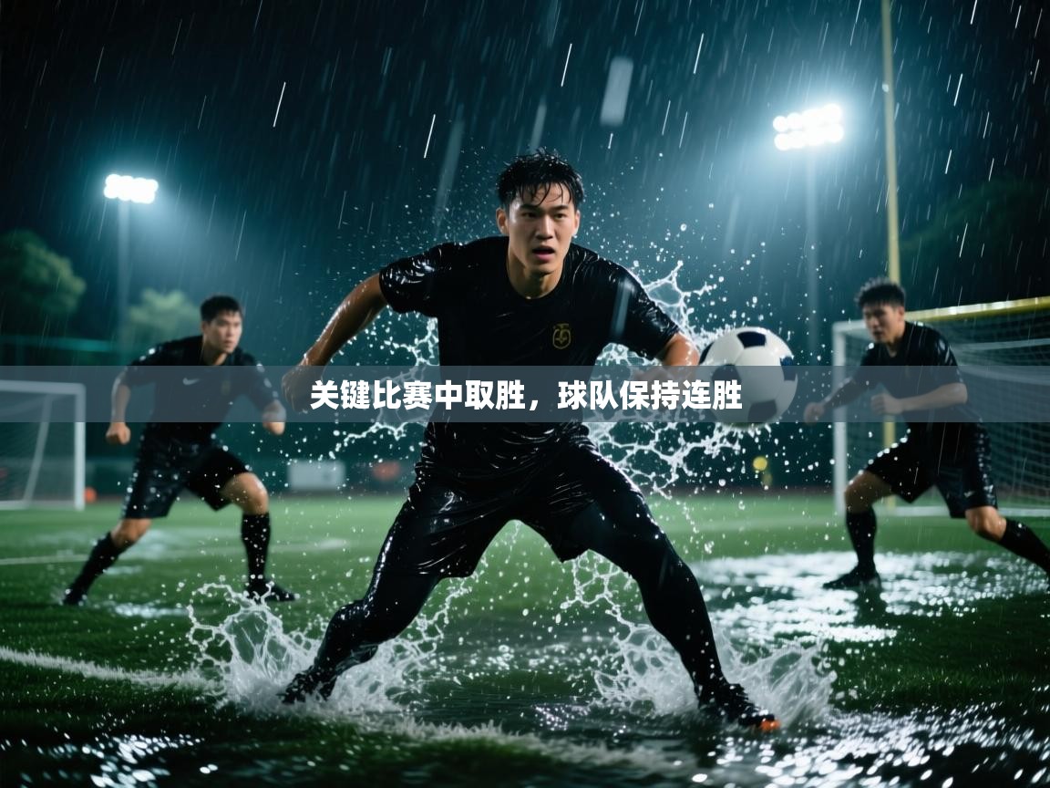 关键比赛中取胜，球队保持连胜