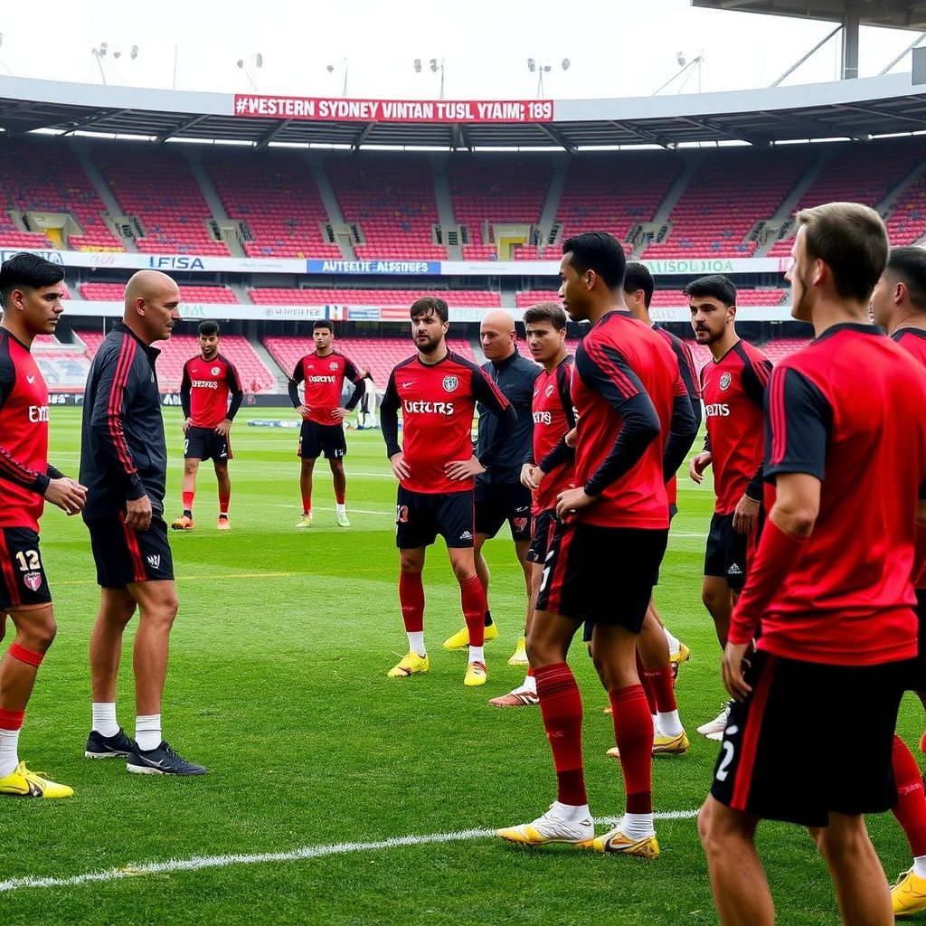 韦德体育官网入口-西悉尼流浪者赛前训练公开，备战世俱杯冲刺