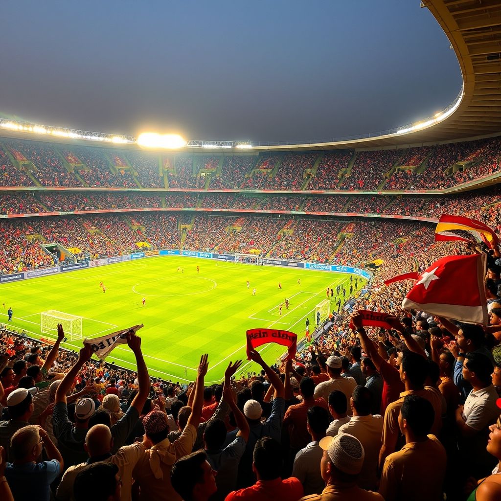 伟德体育官网-阿尔艾因球迷现场助威，激发球队夺冠斗志